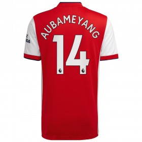 Arsenal Pierre-Emerick Aubameyang 14 Hjemmebanetrøje 2021-22 S/S